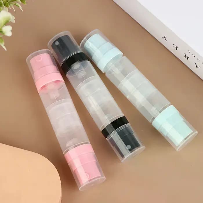 Bouteille de pulvérisation/Lotion à Double tête à pression sous vide