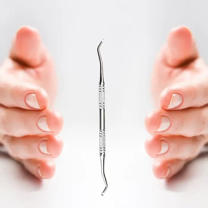 Crochet de soin des ongles des orteils incarnés